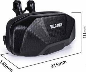 WildMan Torba na ramę roweru WILDMAN X9 uchwyt rowerowy czarna/black 4