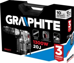 Graphite Młot wyburzeniowy 58G877 1300 W 7