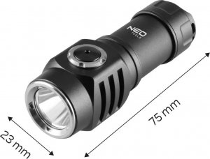 Latarka Neo Latarka akumulatorowa USB C 500 lm SST20 LED 99-074 5