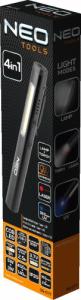 Neo Lampa inspekcyjna 450 lm COB LED + laser + UV + latarka 4 w 1 (99-077) 8