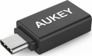 Adapter USB Aukey CB-A1 USB-C - USB Czarny  (CB-A1) 1