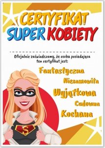 LearnHow Dyplom A4 Super Kobiety 02 5szt 1