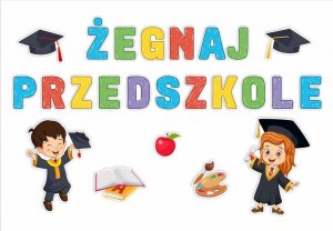 LearnHow Dekoracje okienne szkoła -Żegnaj przedszkole 24szt 1