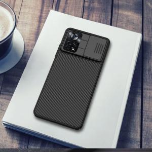 Braders Etui Nillkin Camshield + Szkło Hartowane do Xiaomi Poco X4 Pro 5G 12