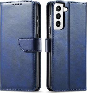 Hurtel Etui z Klapką Magnet Case do Samsung Galaxy S22 Ultra niebieski 1