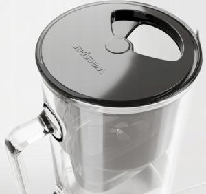 Dzbanek filtrujący Wessper Aquamax Crystalline czarny + 1 wkład 2