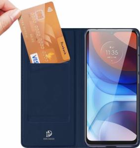Braders Etui z klapką Dux Ducis Skin Pro do Motorola Moto E7 Power / E7i Power niebieski 2