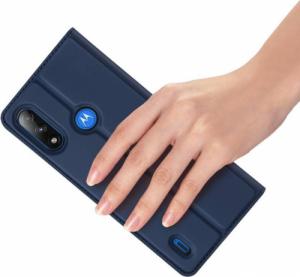 Braders Etui z klapką Dux Ducis Skin Pro do Motorola Moto E7 Power / E7i Power niebieski 7