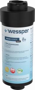 Wessper FILTR DO PRYSZNICA WESSPER AQUASHOWER CZARNY MAT 4