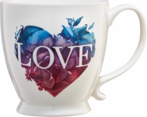 Ambition Kubek porcelanowy Love Letters wielokolorowe serce 400 ml AMBITION 1