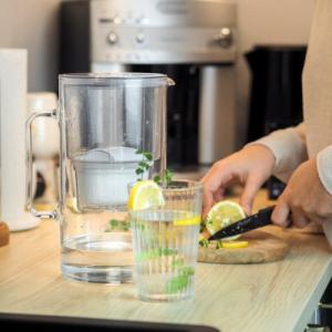 Dzbanek filtrujący Wessper Aquamax Crystalline szary + 1 wkład 4