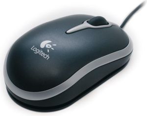 Mysz Logitech NX50 Laserowa ze zwijanym przewodem 1