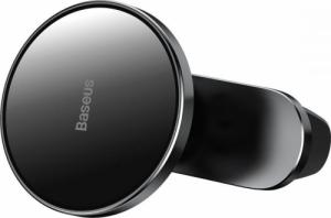 Baseus Uchwyt Magnetyczny Baseus z ładowarką Magsafe Wireless Car Charger 15W Black 12