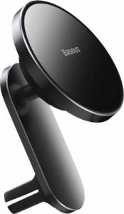 Baseus Uchwyt Magnetyczny Baseus z ładowarką Magsafe Wireless Car Charger 15W Black 14