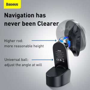 Baseus Uchwyt Magnetyczny Baseus z ładowarką Magsafe Wireless Car Charger 15W Black 7