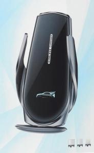 Braders Uchwyt Samochodowy do kratki i do szyby z ładowarką bezprzewodową Qi 15W 8