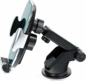 Braders Uchwyt automatyczny z ładowaniem indukcyjnym Qi 15W + końcówki magnetyczne 12