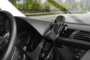 Braders Uchwyt automatyczny z ładowaniem indukcyjnym Qi 15W + końcówki magnetyczne 14