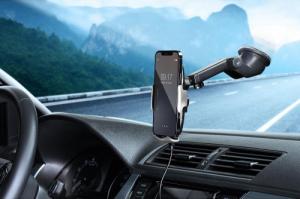 Braders Uchwyt automatyczny z ładowaniem indukcyjnym Qi 15W + końcówki magnetyczne 3