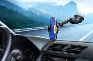 Braders Uchwyt automatyczny z ładowaniem indukcyjnym Qi 15W + końcówki magnetyczne 4