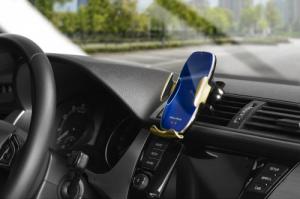 Braders Uchwyt automatyczny z ładowaniem indukcyjnym Qi 15W + końcówki magnetyczne 6