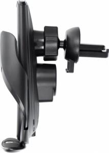 Braders Automatyczny Uchwyt Samochodowy z ładowarką bezprzewodową Qi 15W do kratki 2