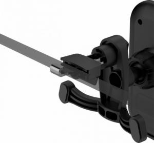 Dudao Uchwyt Samochodowy Zaciskowy Do Telefonu Do Kratki Nawiewu Czarny (TGF1S) 4