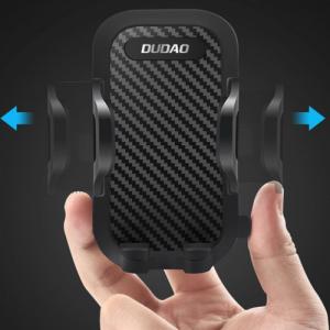 Dudao Uchwyt Samochodowy Zaciskowy Do Telefonu Do Kratki Nawiewu Czarny (TGF1S) 5