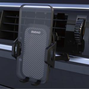 Dudao Uchwyt Samochodowy Zaciskowy Do Telefonu Do Kratki Nawiewu Czarny (TGF1S) 6
