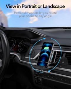 ESR Uchwyt Magnetyczny ESR Halolock Magnetic Magsafe Vent Car Mount Black 3
