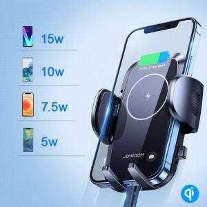 Joyroom Uchwyt Samochodowy do Kratki z Ładowarką Bezprzewodową Joyroom JR-ZS241 6