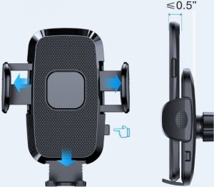 Joyroom Uchwyt Grawitacyjny Joyroom JR-ZS259 Na Przyssawce Czarny 2