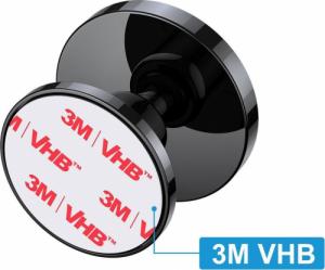 Joyroom Uchwyt Magnetyczny Samoprzylepny na deskę rozdzielczą czarny (JR-ZS261) 3