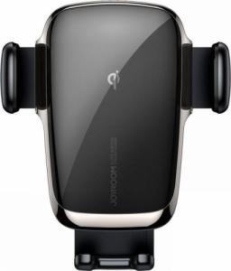 Joyroom Elektroniczny uchwyt samochodowy do telefonu z ładowarką bezprzewodową 5