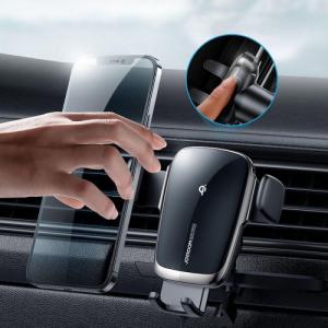 Joyroom Elektroniczny uchwyt samochodowy do telefonu z ładowarką bezprzewodową 10