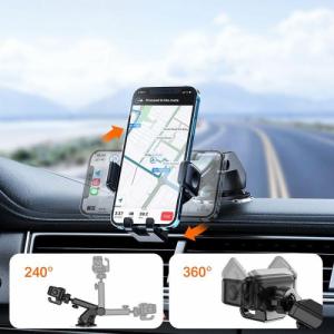 Joyroom Uchwyt Samochodowy Joyroom JR-ZS283 Dashboard Car Mount Black 5
