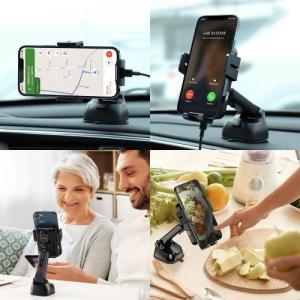 Joyroom Uchwyt Samochodowy z Ładowarką Bezprzewodową Joyroom JR-ZS219 15W Black 13