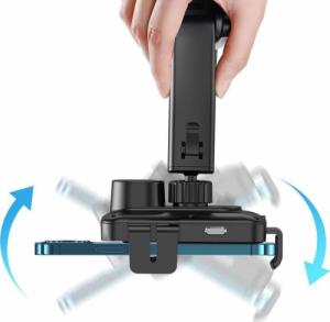 Joyroom Uchwyt Samochodowy z Ładowarką Bezprzewodową Joyroom JR-ZS219 15W Black 4