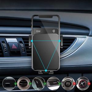 Joyroom Uchwyt Samochodowy z Ładowarką Bezprzewodową Joyroom JR-ZS219 15W Black 10