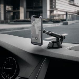 Spigen Uchwyt Magnetyczny Spigen Magnetic Magsafe Dashboard Car Mount Black 17
