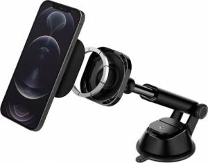 Spigen Uchwyt Magnetyczny Spigen Magnetic Magsafe Dashboard Car Mount Black 2