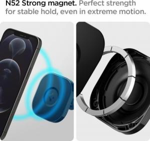 Spigen Uchwyt Magnetyczny Spigen Magnetic Magsafe Dashboard Car Mount Black 6
