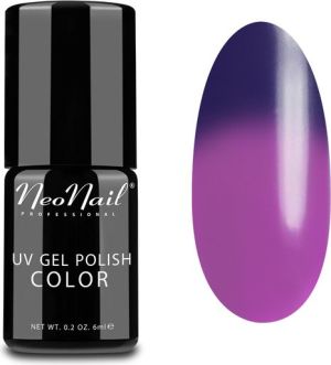 NeoNail Lakier Hybrydowy Termiczny UV Gel Polish Color 5190-1 Purple Rain 6ml 1