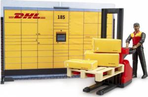 Figurka Bruder Bruder bworld DHL parcel shop, play building 3