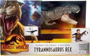 Figurka Mattel Jurassic World Kolosalny Tyranozaur T-Rex (HBK73) 2