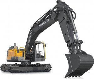 Jamara Koparka Volvo EC160E Metal 1:16 z chwytakiem i młotem wyburzeniowym 6