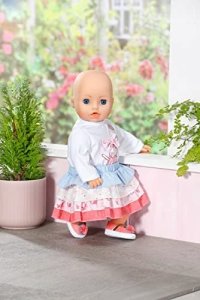Zapf ZAPF Creation Baby Annabell Outfit Skirt 43cm, doll accessories (including clothes hanger) 2