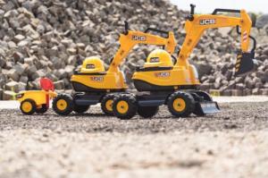 Falk FALK Koparka JCB Excavator Obrotowa Żółta Ruchoma Łyżka Od 3 Lat. 2