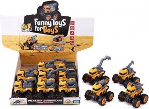 Artyk Pojazdy budowlane ToysForBoys p12 161964 mix cena za 1 szt 1