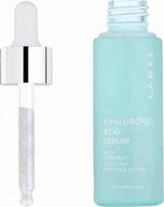 Lamel Basic Serum do twarzy z kwasem hialuronowym i witaminą C na dzień i noc 29ml 2